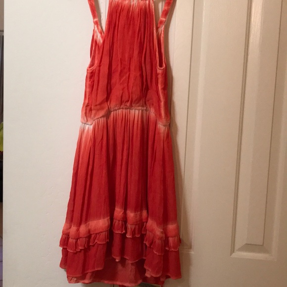 Free People Bohemian Orange Tie Dye - Picture 6 of 7